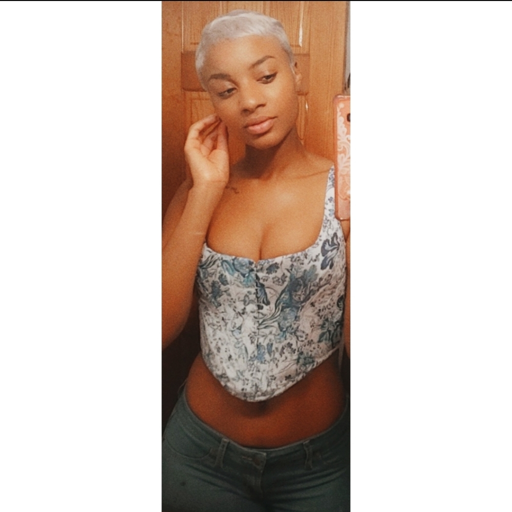 House of CB Floral Corset